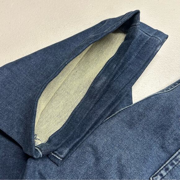 Mavi Athletic Denim Blue Jean Pants Zach Straight Leg Men Size 35 Made in Turkey - Picture 7 of 9